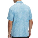 Under Armour Drive Jacquard Polo Shirt - Stream/Ether Blue/Black