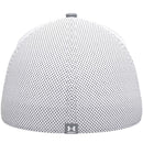 Under Armour Drive Mid Straight Cap - Steel/Blue Atlantis