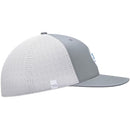 Under Armour Drive Mid Straight Cap - Steel/Blue Atlantis