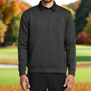 Under Armour Drive Midlayer Crewneck Pullover - Black/Anthracite
