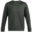 Under Armour Drive Midlayer Crewneck Pullover - Forest Green/Nordic Green