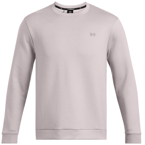 Under Armour Drive Midlayer Crewneck Pullover - Tetra Gray/Gray Matter