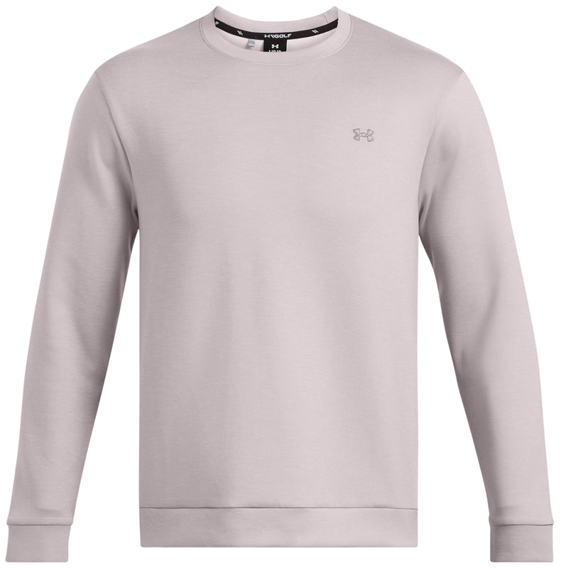 Under Armour Drive Midlayer Crewneck Pullover - Tetra Gray/Gray Matter