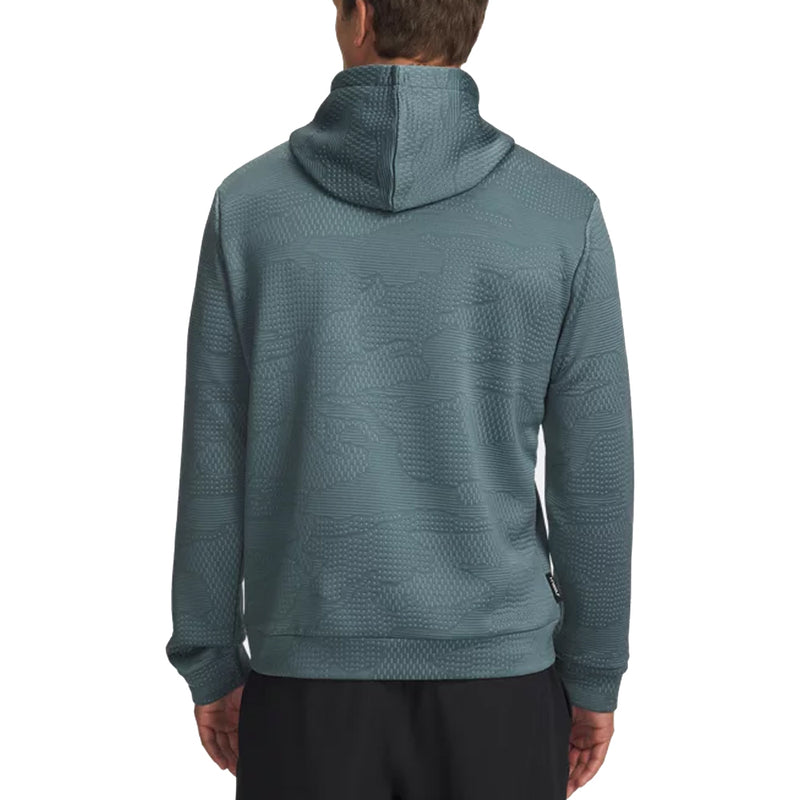 Under Armour Drive Midlayer Jacquard Hoodie - Jasper Blue