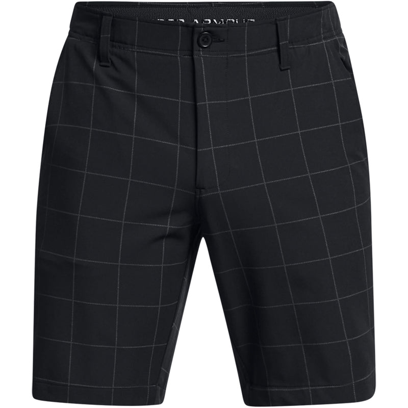Under Armour Drive Printed Taper Shorts - Black/Anthracite/Halo Gray