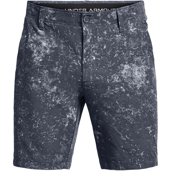 Under Armour Drive Printed Taper Shorts - Downpour Gray/Halo Gray