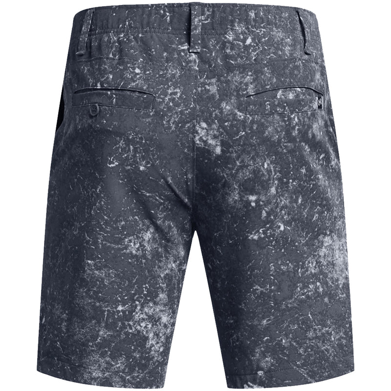 Under Armour Drive Printed Taper Shorts - Downpour Gray/Halo Gray