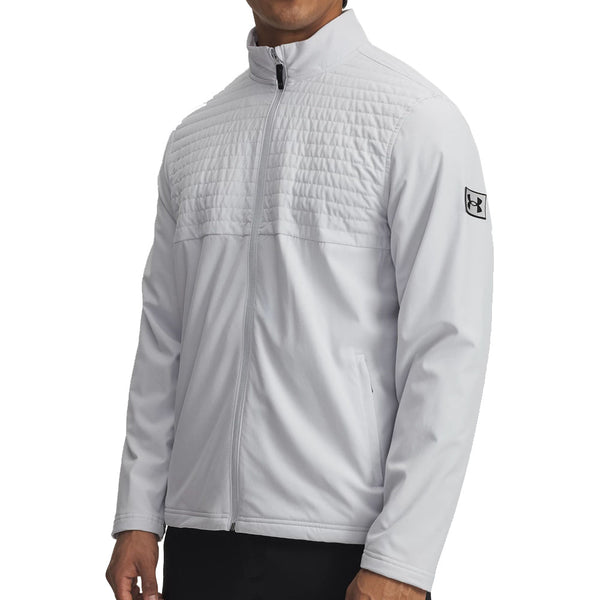 Under Armour Drive Pro Full Zip Pullover - Halo Gray/Black