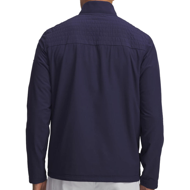 Under Armour Drive Pro Full Zip Pullover - Midnight Navy/Black