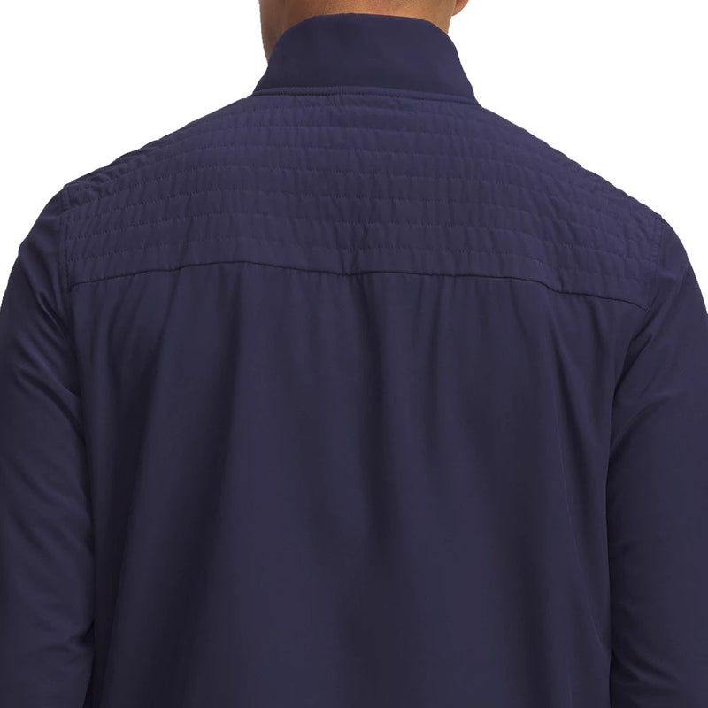 Under Armour Drive Pro Full Zip Pullover - Midnight Navy/Black
