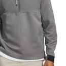 Under Armour Drive Pro Hybrid 1/2 Zip Pullover - Clay Green/White