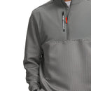 Under Armour Drive Pro Hybrid 1/2 Zip Pullover - Clay Green/White