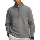 Under Armour Drive Pro Hybrid 1/2 Zip Pullover - Clay Green/White