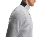 Under Armour Drive Pro Hybrid 1/2 Zip Pullover - Halo Grey/White