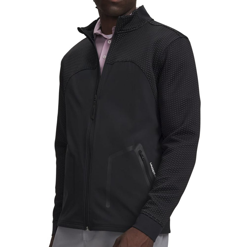 Under Armour Drive Pro Hybrid Full-Zip Jacket - Black/White