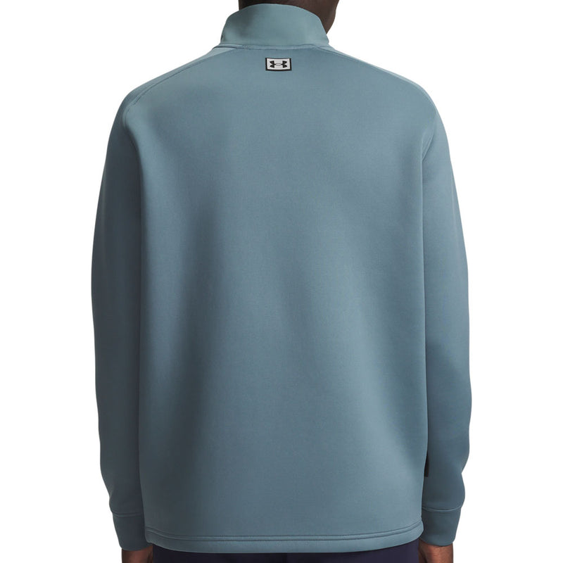 Under Armour Drive Pro Hybrid 1/2 Zip Pullover - Jasper Blue/Black
