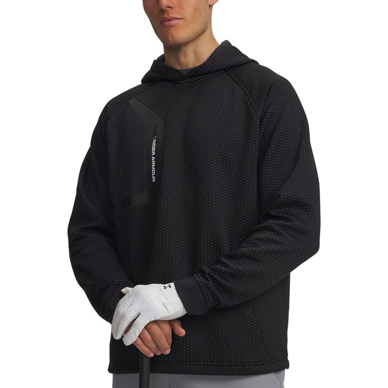 Under Armour Drive Pro Hybrid Hoodie - Black/White