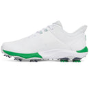 Under Armour Drive Pro Ltd Edition Waterproof Spiked Shoes - White/Team Kelly Green