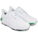 Under Armour Drive Pro Ltd Edition Waterproof Spiked Shoes - White/Team Kelly Green