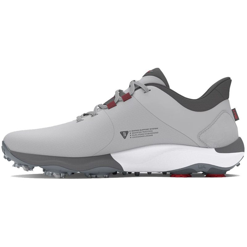 Under Armour Drive Pro Spiked Waterproof Shoes Wide - Mod Gray/Castlerock/Castlerock