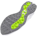 Under Armour Drive Pro Spikeless Waterproof Shoes - White/White/Metallic Gun M