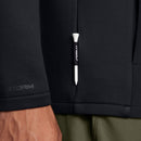 Under Armour Drive Pro Storm Hybrid 1/2 Zip Sweater - Black