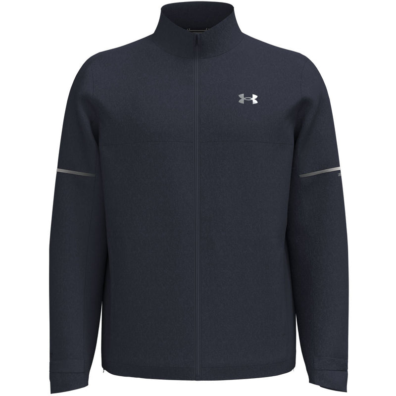 Under Armour Drive Rain Waterproof Jacket - Midnight Navy/Metallic Silver
