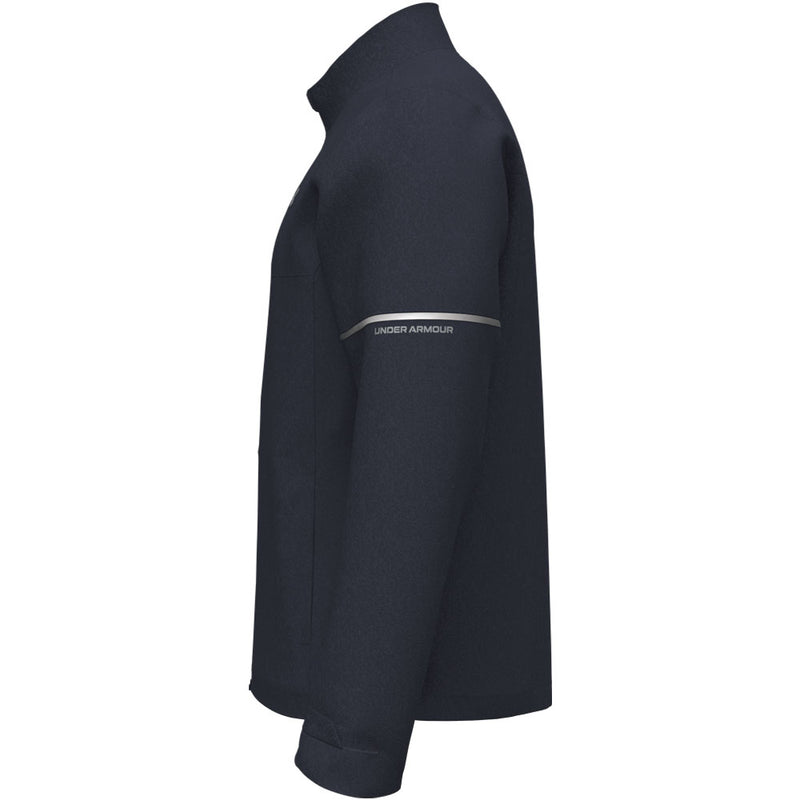Under Armour Drive Rain Waterproof Jacket - Midnight Navy/Metallic Silver