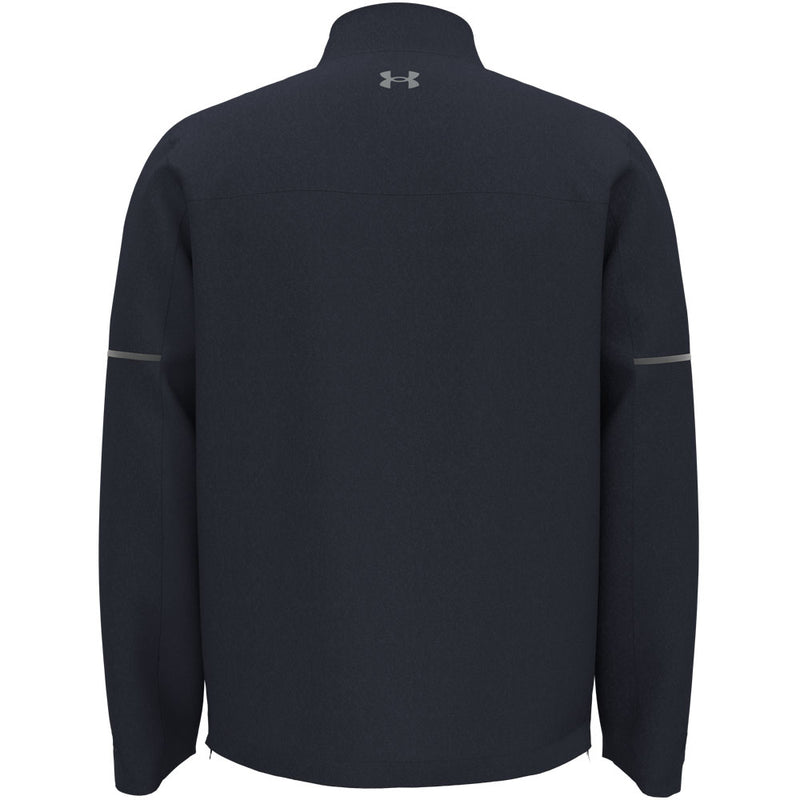 Under Armour Drive Rain Waterproof Jacket - Midnight Navy/Metallic Silver