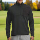 Under Armour Drive Sweaterfleece 1/2 Zip Pullover - Black/Anthracite/Black