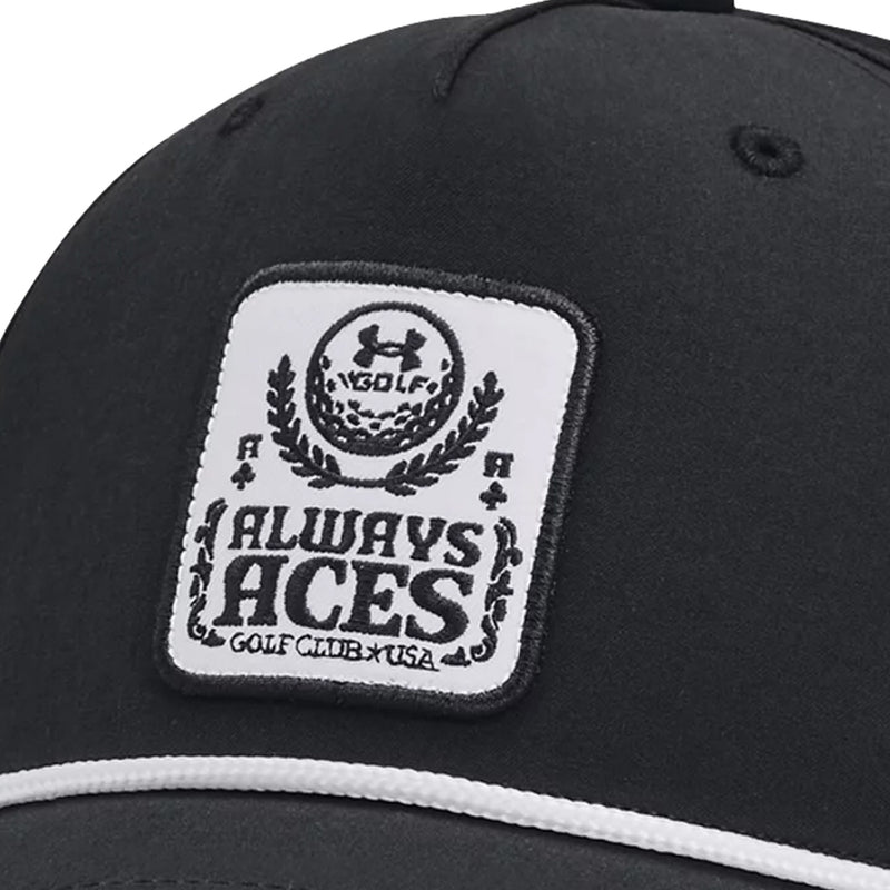 Under Armour Driver Snapback Cap - Black/Black