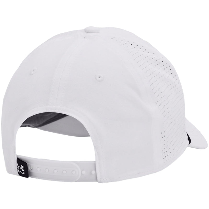 Under Armour Driver Snapback Cap - White/White