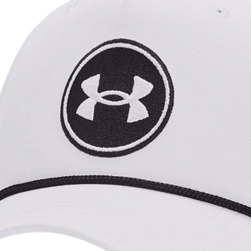 Under Armour Driver Snapback Cap - White/White