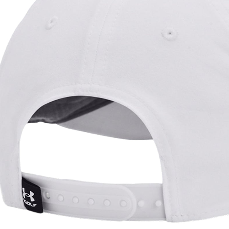 Under Armour Driver Snapback Cap - White/White