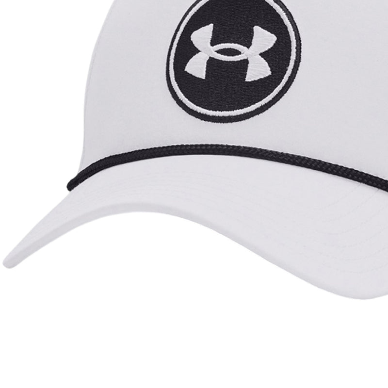 Under Armour Driver Snapback Cap - White/White