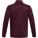 Under Armour Fleece 1/4 Zip Sweater - Dark Maroon