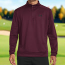 Under Armour Fleece 1/4 Zip Sweater - Dark Maroon