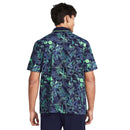 Under Armour Iso-Chill Edge Polo Shirt - Midnight Navy/Matrix Green/Matrix Green