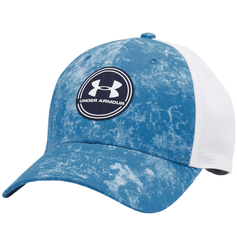 Under Armour Iso-chill Driver Mesh Adjustable Cap - Photon Blue/White