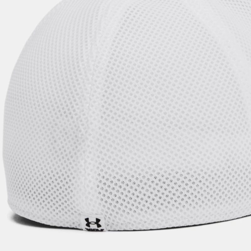 Under Armour Iso-chill Driver Mesh Cap - Black/White/Green