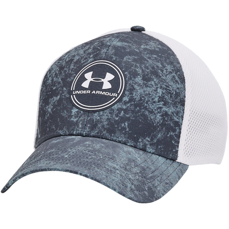 Under Armour Iso-chill Driver Mesh Cap - Downpour Gray/White