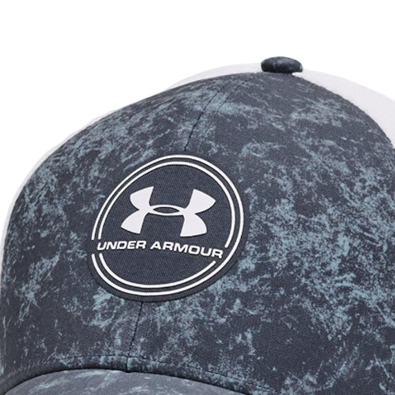 Under Armour Iso-chill Driver Mesh Cap - Downpour Gray/White