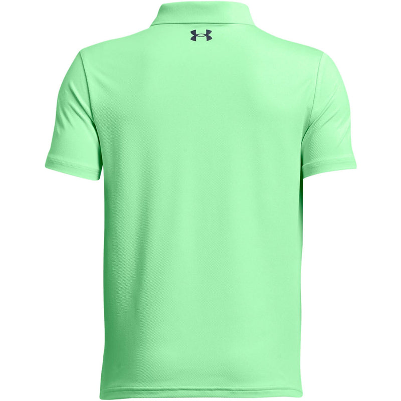 Under Armour Performance Junior Polo Shirt - Matrix Green/Midnight Navy
