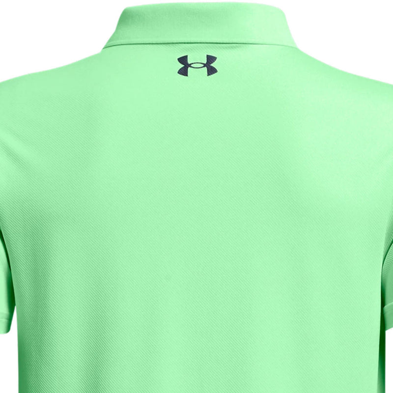 Under Armour Performance Junior Polo Shirt - Matrix Green/Midnight Navy