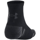 Under Armour Performance Tech Quarter Socks (3 Pairs) - Black/Black/Jet Gray