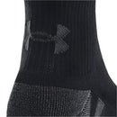 Under Armour Performance Tech Quarter Socks (3 Pairs) - Black/Black/Jet Gray
