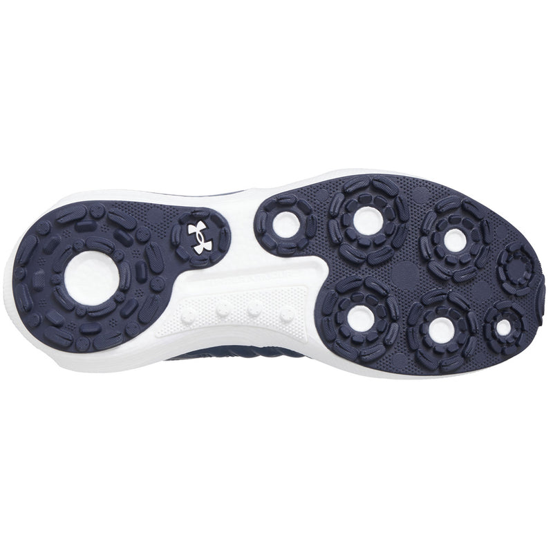 Under Armour Phantom Fore Spikeless Waterproof Shoes - Downpour Grey/Downpour Grey/Midnight Navy