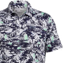 Under Armour Playoff 3.0 Printed Polo Shirt - Halo Gray/Matrix Green/Downpour Gray