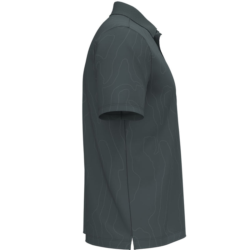 Under Armour Playoff 3.0 Printed Polo Shirt - Jasper Blue/Midnight Navy