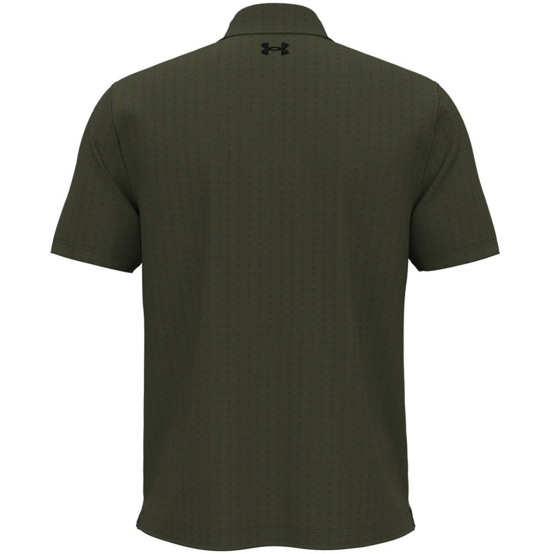 Under Armour Playoff 3.0 Printed Polo Shirt - Marine OD Green/Black